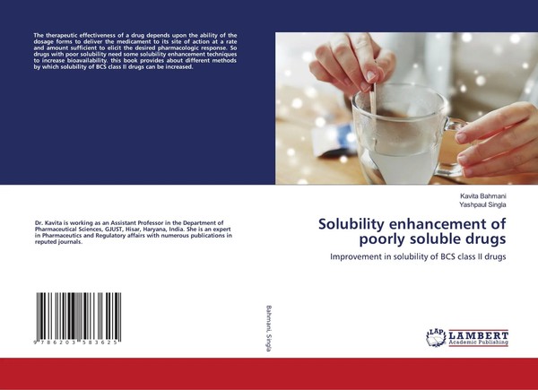 Kavita Bahmani (U. A.) | Solubility Enhancement Of Poorly Soluble Drugs | Buch-image