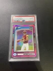2024 Panini Donruss Jayden Daniels Optic Rated Rookie Preview Pink #389 PSA 10