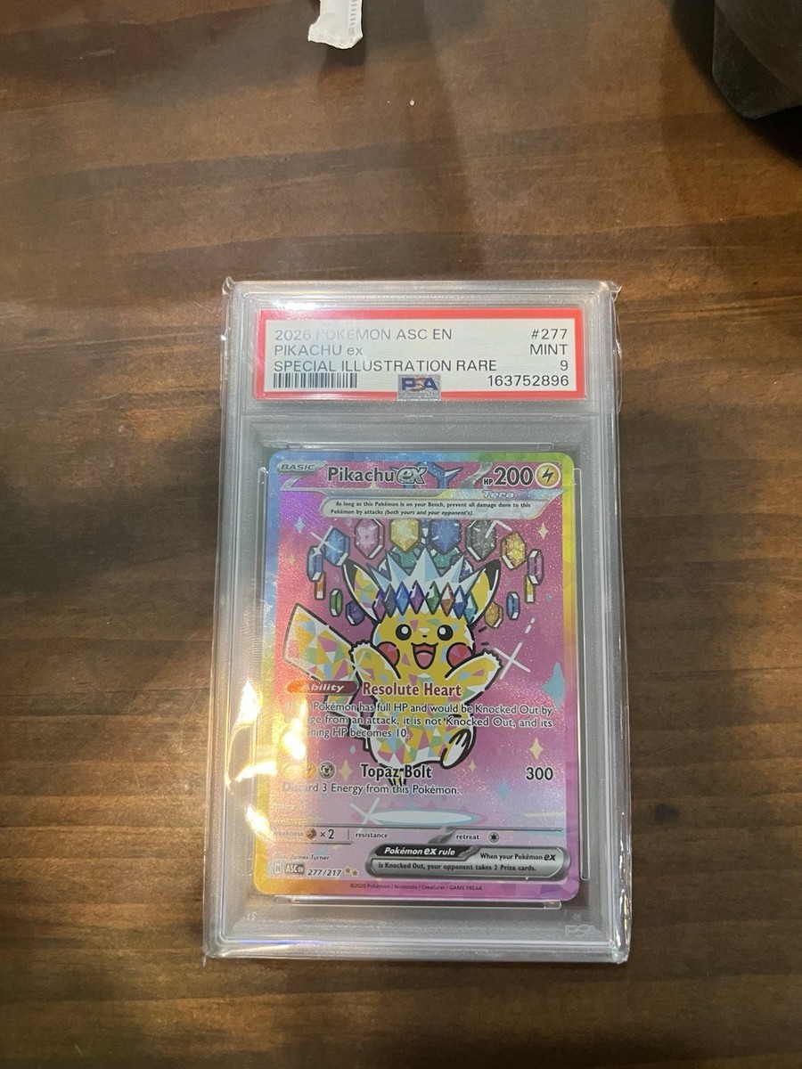 Pikachu ex 277/217 Me: Ascended Heroes Holo for sale online | eBay