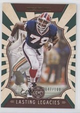 2019 Panini Legacy Lasting Legacies Green 47/100 Bruce Smith #LL-BM HOF 9o3
