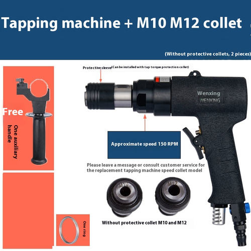Pneumatic Tapping Machine Drilling and Tapping Machine Thread Processing Machine - Picture 16 of 19