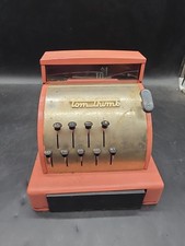 Original Vintage 1950 s TOM THUMB Red Metal Toy Cash register Cash Register