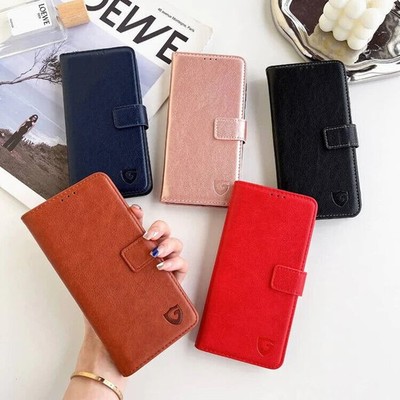 Apple iPhone 16 Pro Max,15,14,13,12,11 Flip Leder Case Magnet Wallet Cover