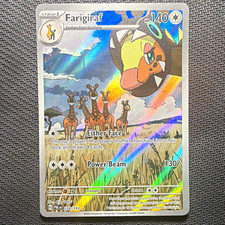 Pokemon Farigiraf 228/193 Paldea Evolved Illustration Rare Holo NM