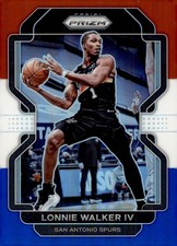 2021-22 Panini Prizm Red White & Blue Prizm #36 Lonnie Walker IV