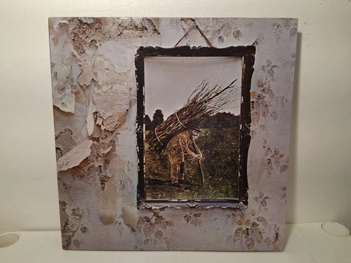 Led Zeppelin IV ZOSO Atlantic Records 1971 SD 19129 LP Album Vinyl Classic Rock
