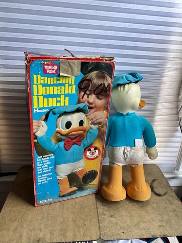 Vintage 1970 Dancing Donald Duck Romper Room / Mickey Mouse Club Figure W/ Box - Picture 5 of 7