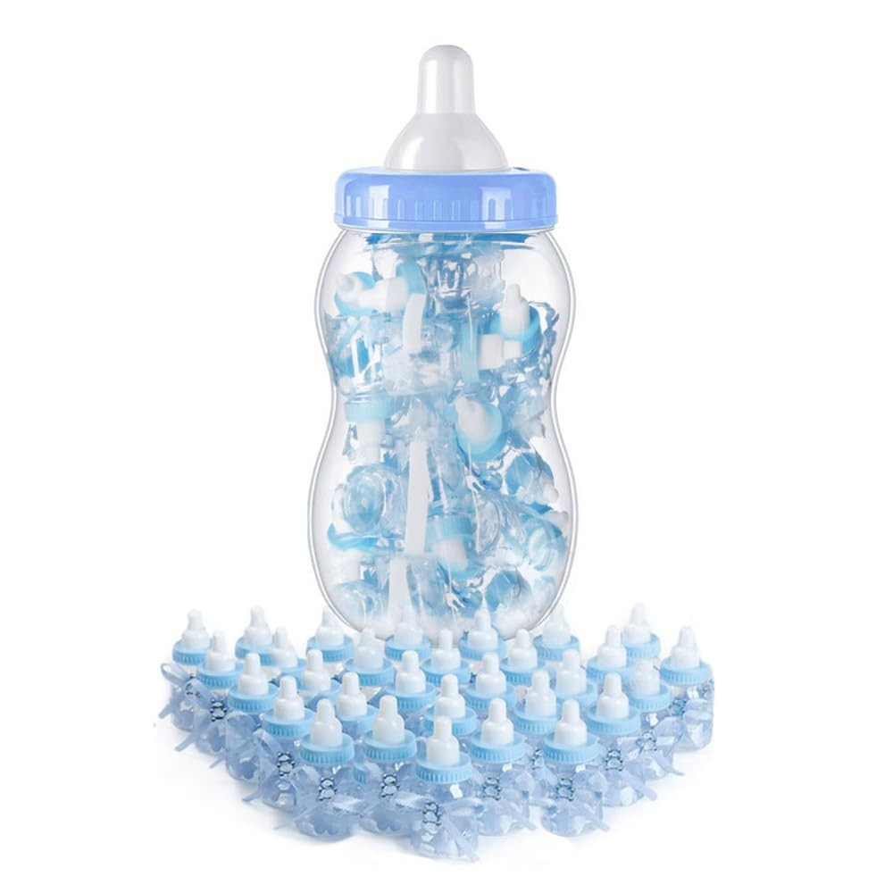 Mega baby fles blauw - Babyshower 5490₽