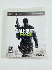 Call of Duty: Modern Warfare 3 Sony PlayStation 3, 2011 W/ Manual ML380/ML381