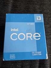 Core  12th Gen i3-12100F desktop processor, featuring PCIe Gen 5.0  4.0 support