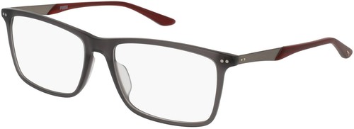 NEW Puma Active/Fundamentals PU 0096O Eyeglasses 008 Grey 100% AUTHENTIC - Picture 1 of 1