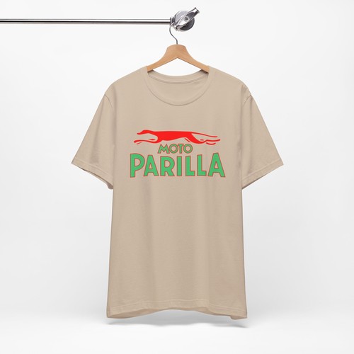 Moto Parilla Motorcycle T-Shirt, Italy Italian Vintage Retro Racing Motorcycles - Picture 8 of 11
