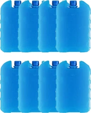 Reusable Refillable Ice Packs for Coolers | Freezer Packs for Lunch Boxes,Campin
