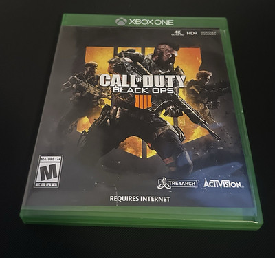Activision Call of Duty Black Ops 4 Xbox One Shooter M Requires Internet