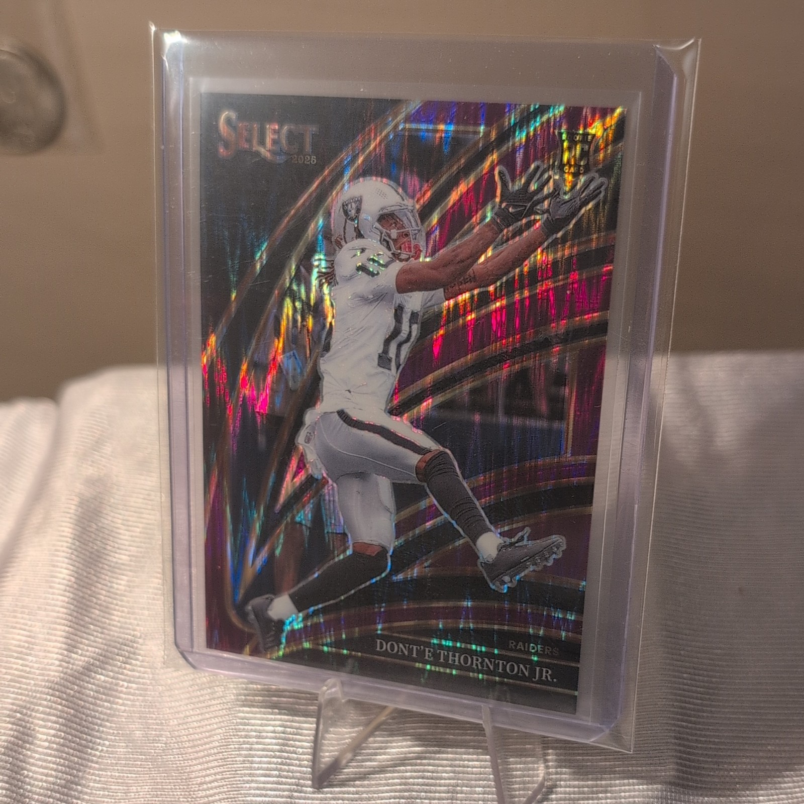 2025 Panini Select - Dont’e Thornton Jr. Club Level #206 Purple Shock Prizm /699