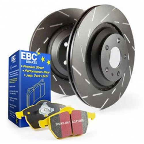 EBC For Chevy Silverado 2500 HD Classic 2007 Rear Brake Kit S9 -Yellowstuff