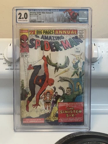 Amazing Spider-Man Annual #1 CGC 2.0 Custom Label