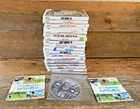 Nintendo Wii Game Lot - 20 Games Guitar Hero Mario Just Dance ~ Used & Untested