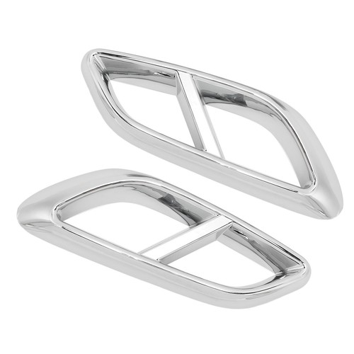 Car Exterior Exhaust Pipe Mufflers Cover Left Right Anti Aging Muffler Tip End - Picture 13 of 22