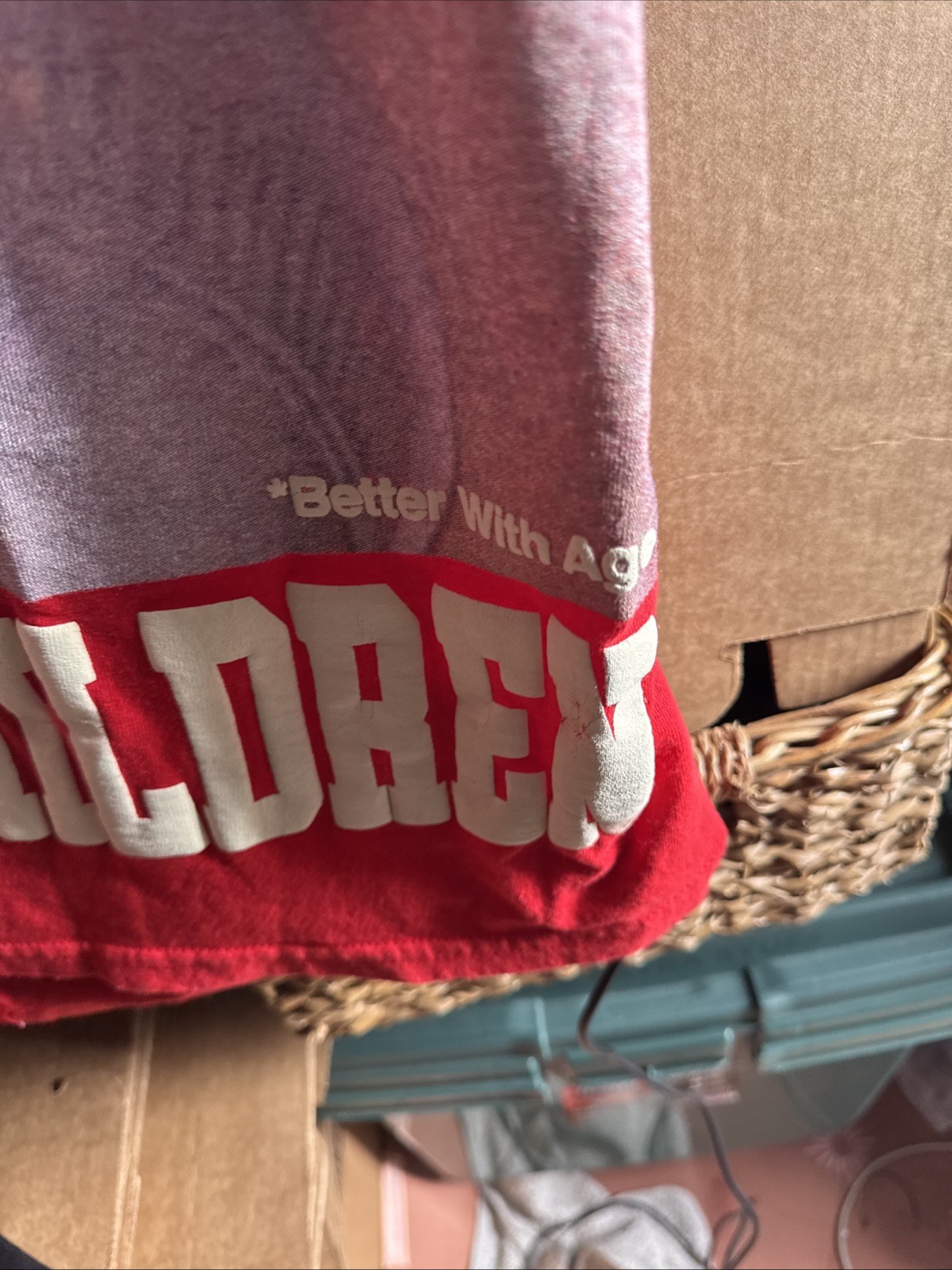 Better with age Save the Children Red T-shirt Siz… - image 5