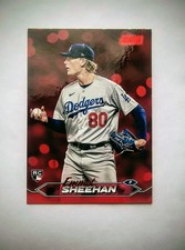 Emmet Sheehan 2024 Topps Stadium Club #126, RED FOIL (RC) Rookie, Dodgers!