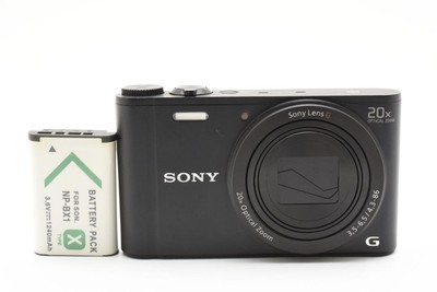 SONY DSC-WX350　デジタルカメラ　ブラック　バッテリー・箱付き Amazon.com : Sony DSCWX350 18 MP Digital Camera (Black