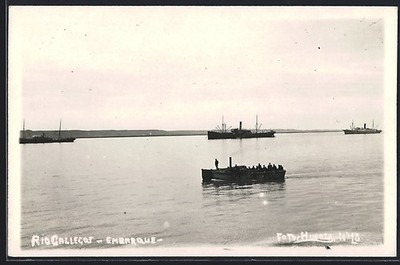 Ansichtskarte Rio Gallegos, Embarque 