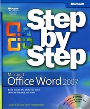 Microsoft� Office Word 2007 Step by Step (Step by S... by Joan Lambert Paperback