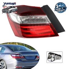 For Honda Accord Sedan 2016-2017 Tail Light Assembly Outer Driver Left Side LH