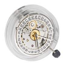 White Retro Clone 25 Jewels Automatic Watch Movement For ETA 2824 2824-2