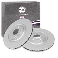 2x A.B.S. BREMSSCHEIBEN 355mm VORNE passend für JAGUAR F-TYPE XF XJ XK