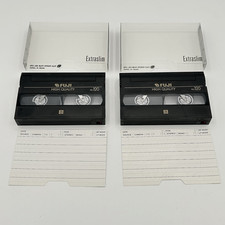 Fuji 8mm Video Cassette Tapes MP120 Metal Particle Video8 Extraslim Lot of 2