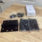 Deltana S45U10B HD Steel 4 1/2-Inch x 4 1/2-Inch Square Hinge (3 pcs per box)