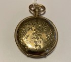 Flower Case FancyEngraved Pendant Set Antique Waltham Watch 1898SeasideGrade 15J