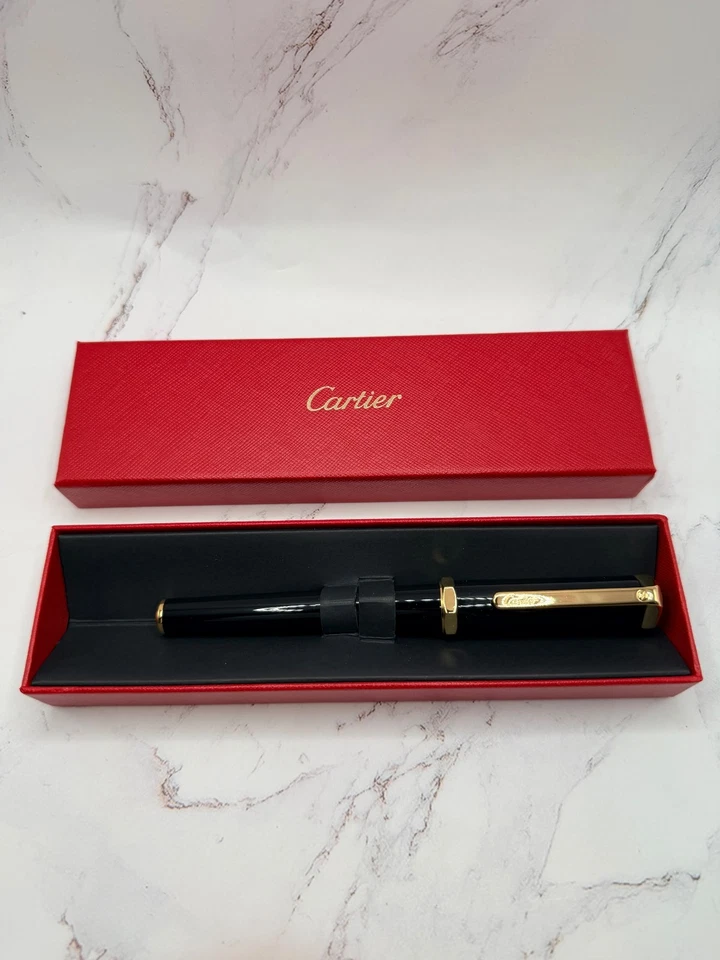 Bolígrafo Cartier Gold Signature Santos Dumont - AD VIP regalo Foto 2 de 4