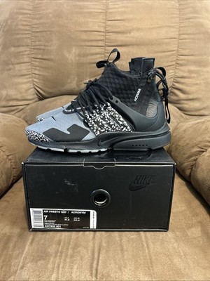 Size 7 - Acronym x Nike Air Presto Mid Cool Grey