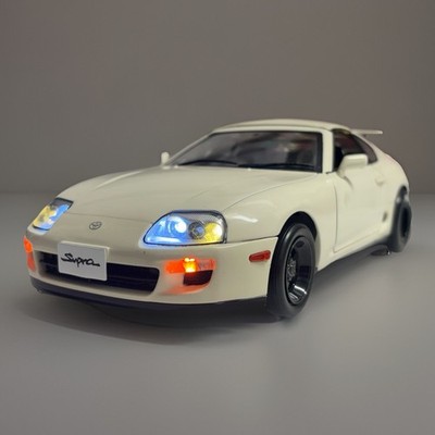 Solido 1/18 TOYOTA SUPRA MK4 JDM Dragster Diecast Drag LED WORKING LIGHTS