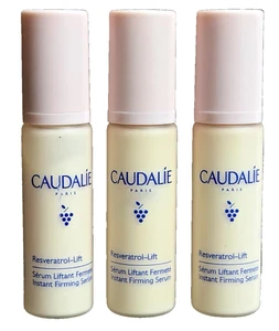 3x CAUDALIE RESVERATROL LIFT INSTANT FIRMING SERUM 10ml ea (=30ml taille complète) *AA