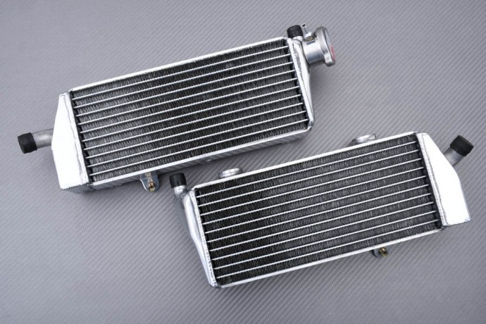 Radiateur eau de course KTM SX-F 450 SXF Factory 2012 2013 2014 refroidissement aluminium