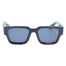 LOUIS VUITTON LV Sleek Square Sunglasses Z2178E Black Silver 54-20 145 Authentic