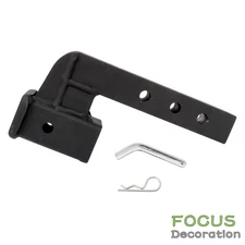 5" 7" 9" Extension Length, 7500lbs Trailer Hitch Extender 2-inch Solid Shank New