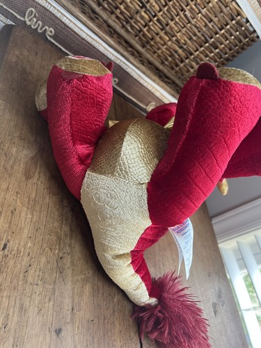 Peluche Costruisci Un Orso Capodanno Cinese Drago Rosso Fortunato 13” - Foto 9 di 9