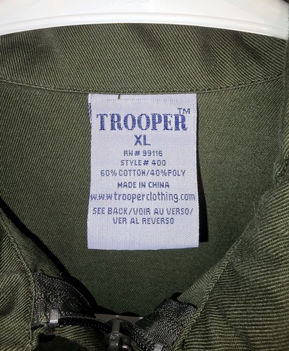Trooper AirForce Aviation Costume flight Halloween Special Op's Childs XL EUC - Picture 8 of 10