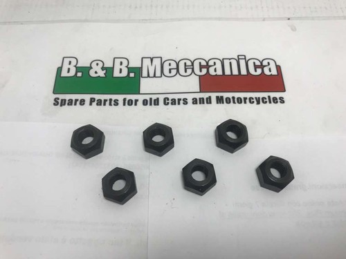 Kit Set 6 Dice Motorcycle Moto Guzzi Black Wheel galletto M10 (VV218) - Picture 2 of 4