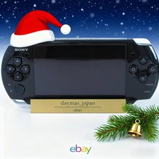 Sony PSP 2000 Slim & Lite Console - Black (Tested & Works) w/ 32GB Memory Card