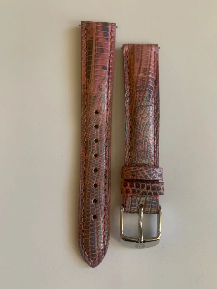 MICHELE Pink Leather Wristwatch Bands for sale | eBay display picture 2