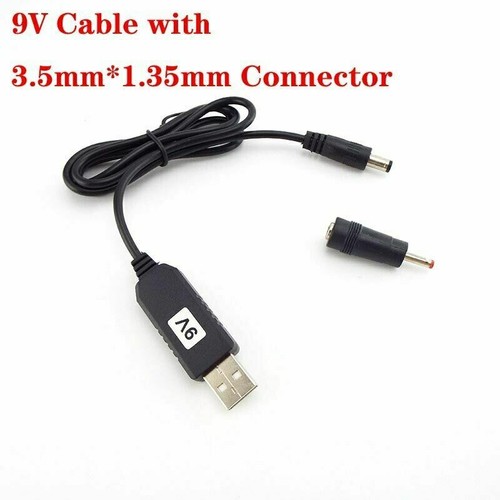 USB to DC Convert Cable 5V to 9V/12V Step-Up Cable Charging Lead 5.5*2.1mm - Picture 12 of 13