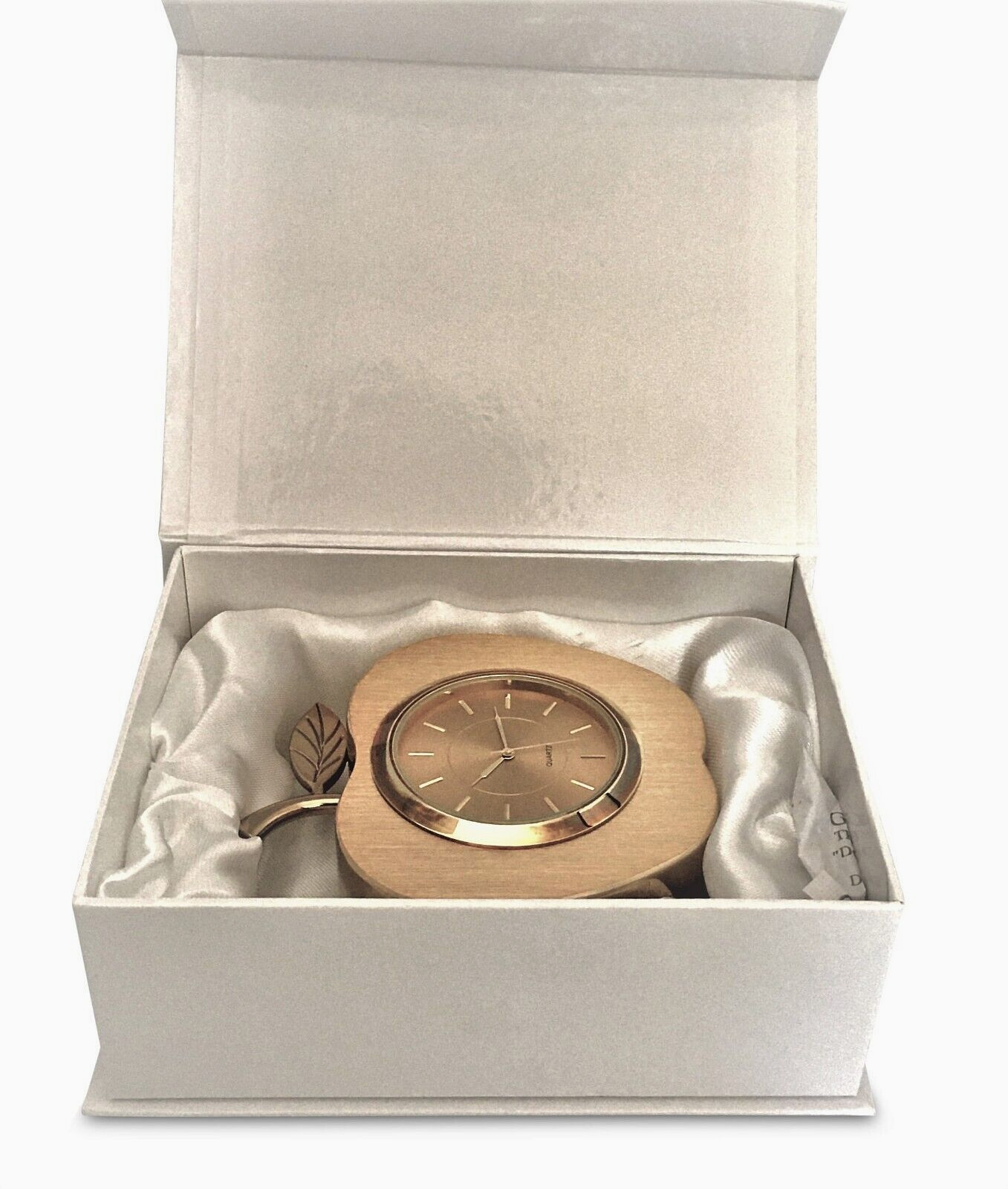 Desk CLOCK Decorative Gold-Plated for Home and Office BRAND NEW