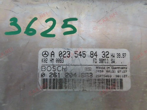 A0235458432 CENTRALINA MOTORE ECU MERCEDES-BENZ W210 E200 100KW 0261204883 ME2.1 - Picture 14 of 24