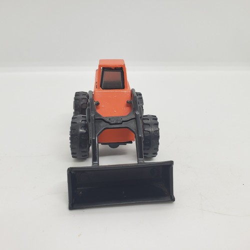 Tonka Front End Loader Vintage 1992 Metal Plastic Toy Orange Construction Truck - Picture 7 of 12